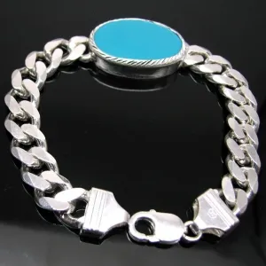 925 Sterling Silver Men's Bracelet