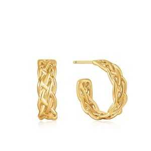 Ania Haie Ropes & Dreams - Rope Chunky Hoop Earrings