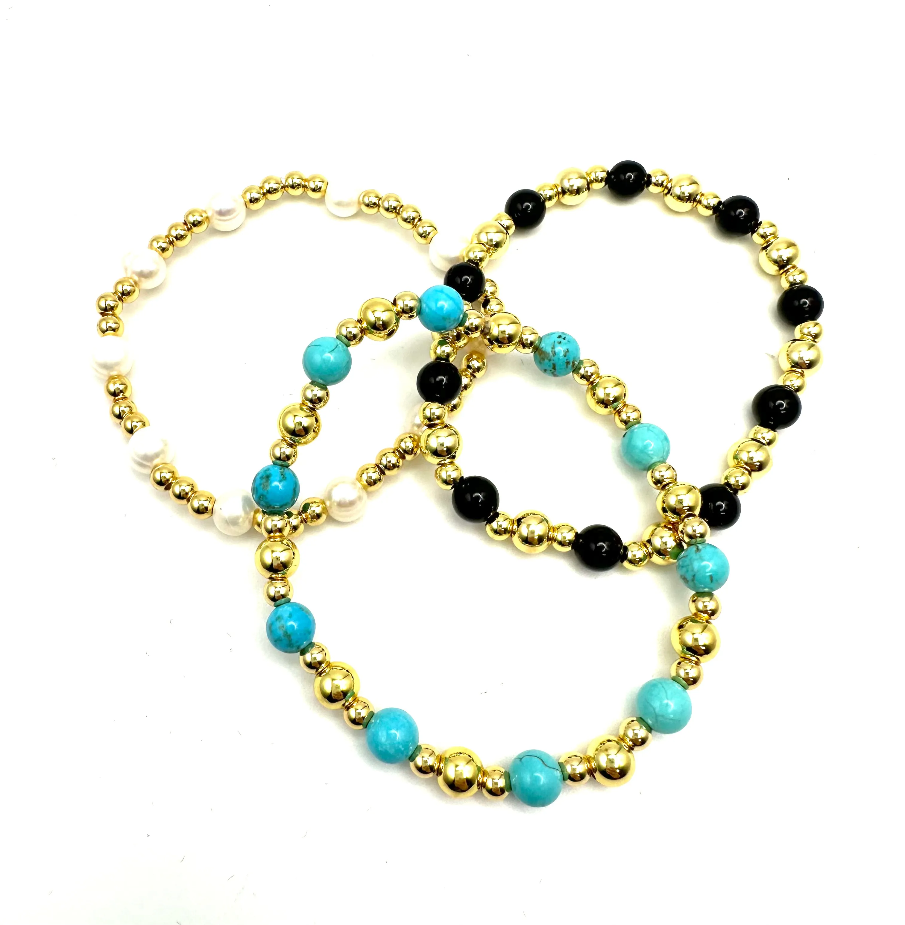 Beaded Bracelet with Stones