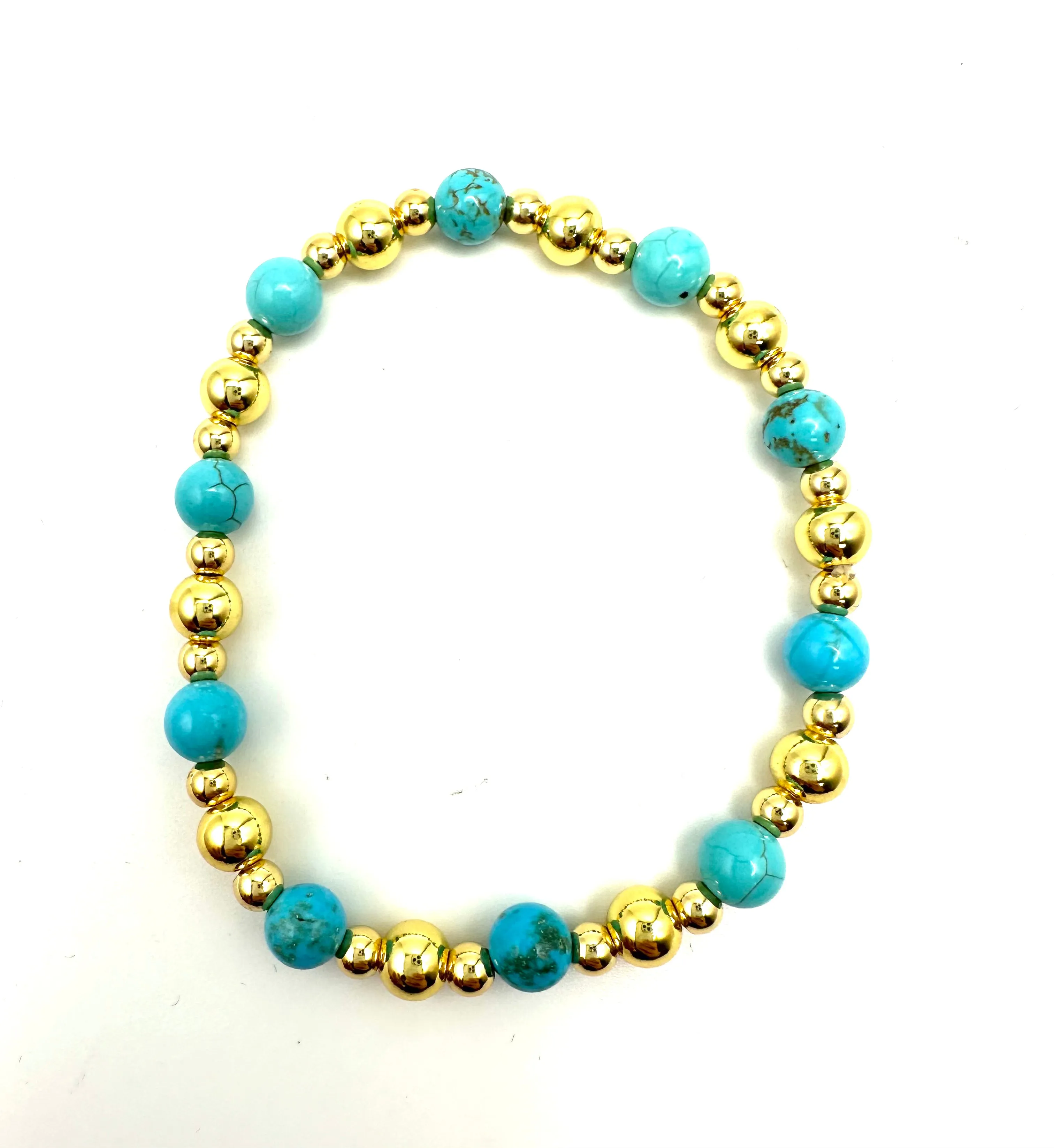 Beaded Bracelet with Stones