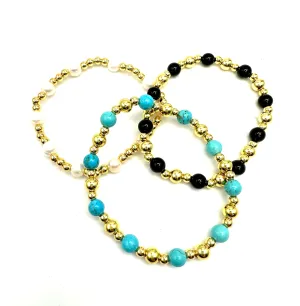 Beaded Bracelet with Stones