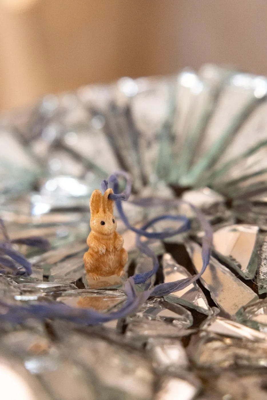 Bone Rabbit Pendant