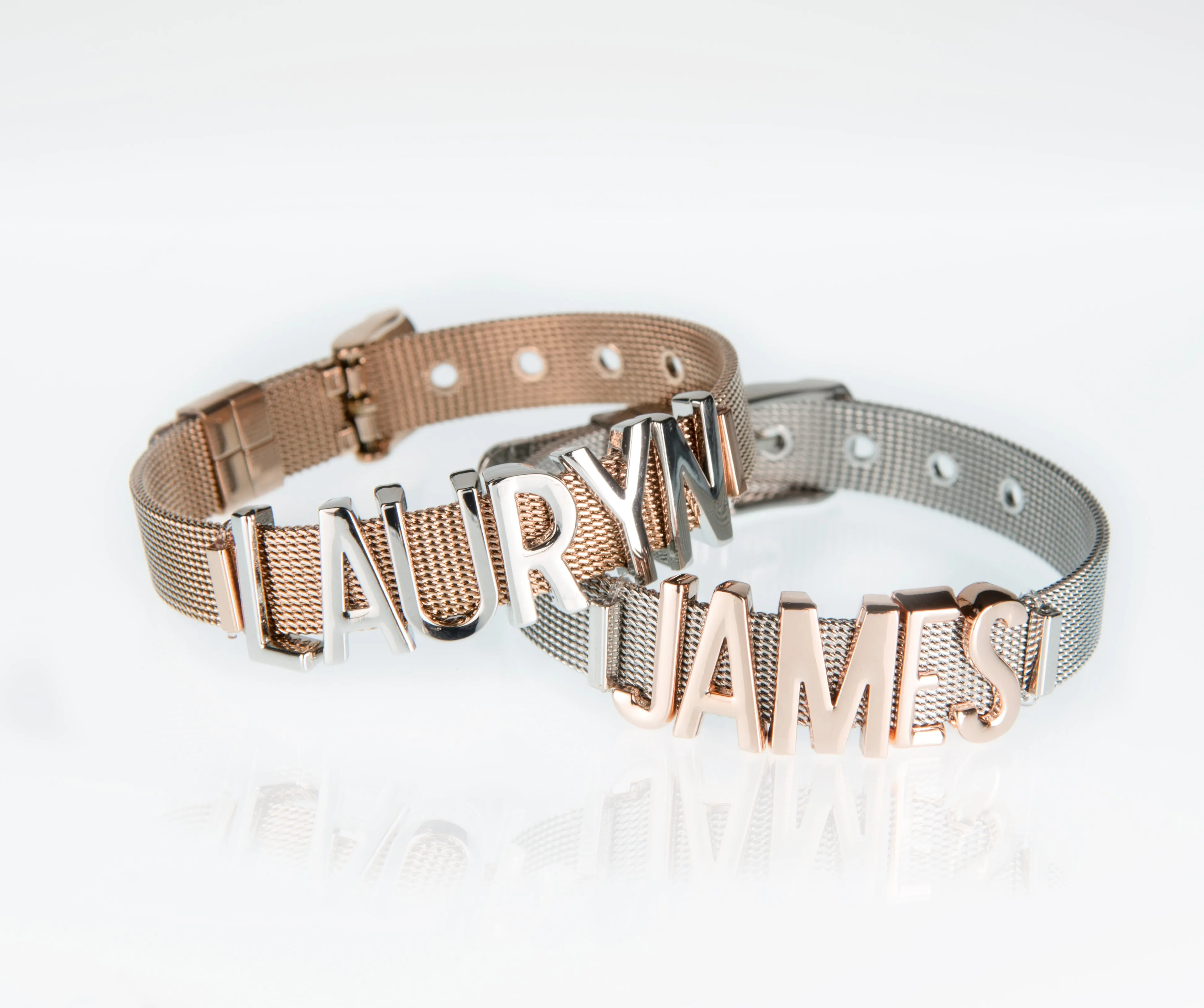 Buckle Up Rose Gold Cross With Crystals