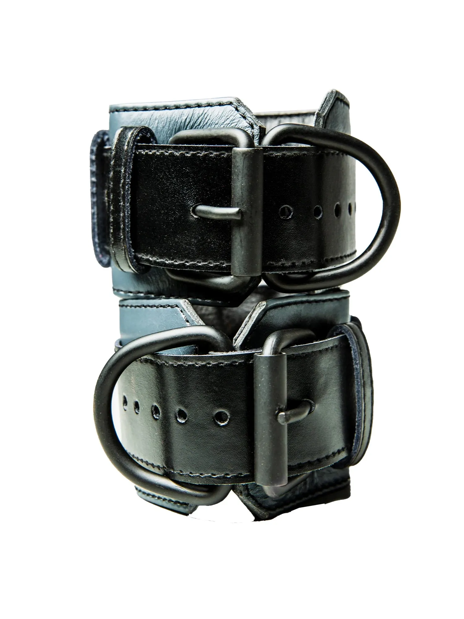 Bulldog Bondage Cuffs Black - One Size
