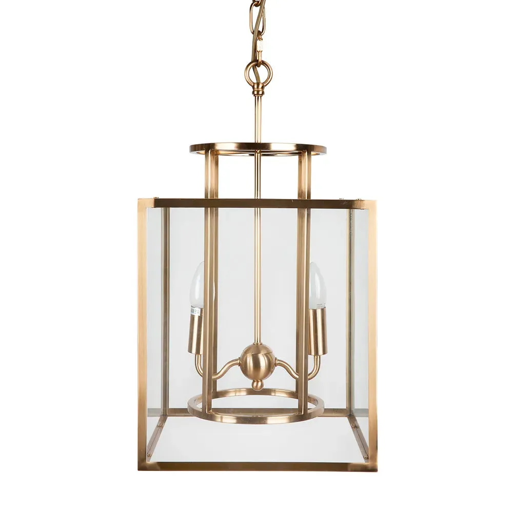 Cafe Concord Pendant Brass