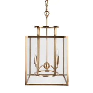 Cafe Concord Pendant Brass