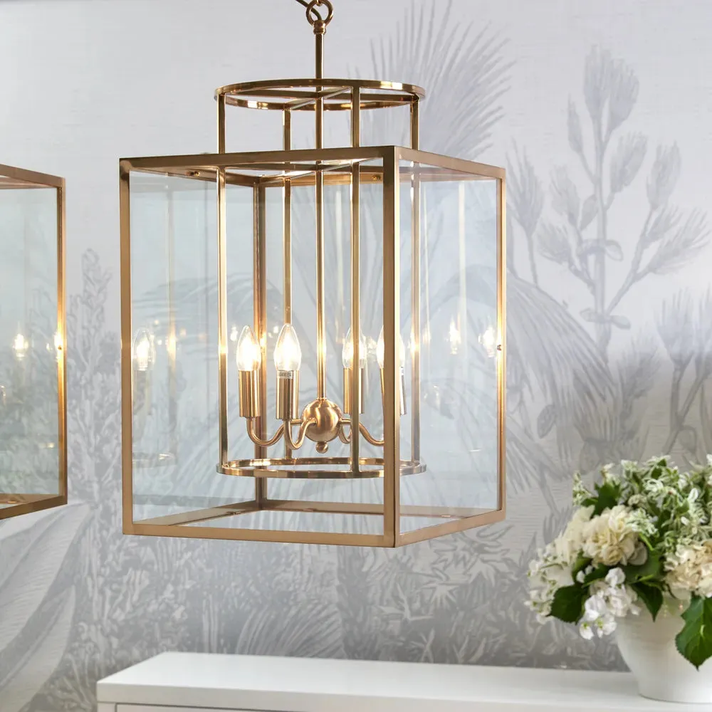 Cafe Concord Pendant Brass