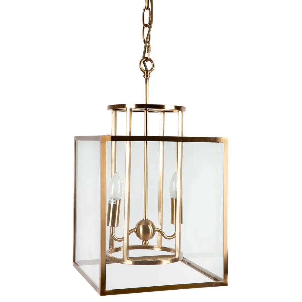 Cafe Concord Pendant Brass