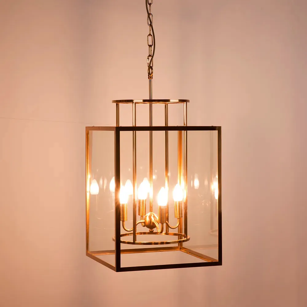 Cafe Concord Pendant Brass