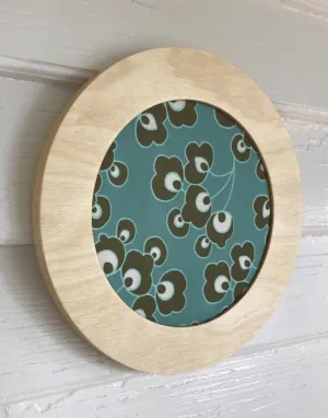 Circular Embroidery Hoop Wooden Frame for 6" Hoops, Modern Hoopla