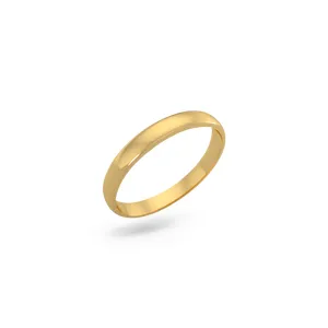 Classic wedding band - High dome (2.5 mm)