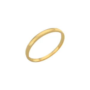 Classic wedding band - High dome (2mm)