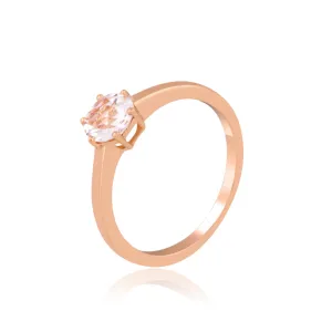 Classic White Zirconia Ring