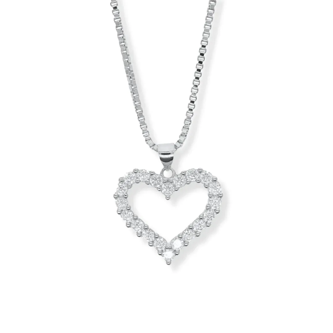 Crystal Heart Necklace
