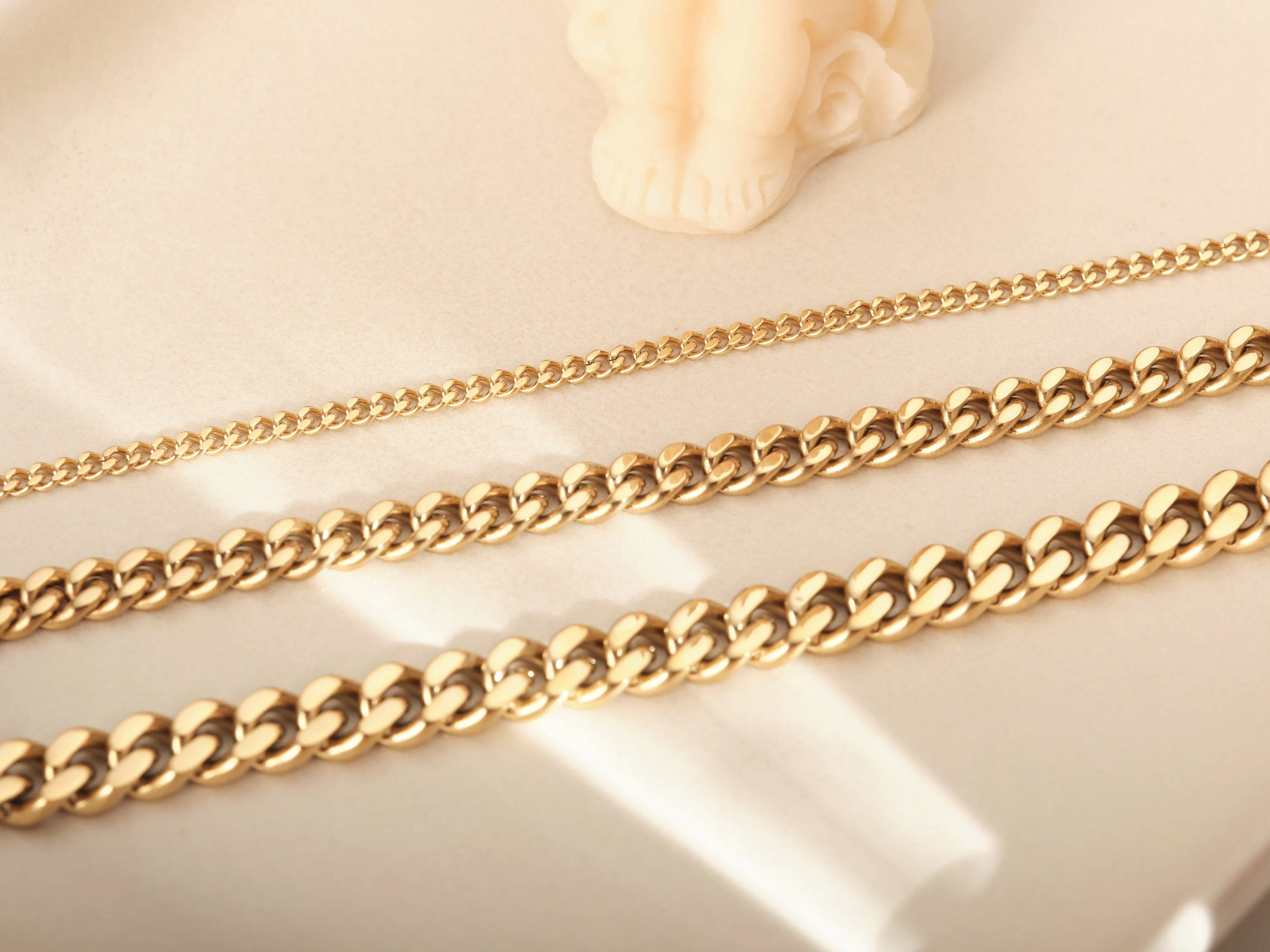 Cuban Chain Anklet, Curb Chain Anklet, Gold Chain Anklet, Thick Chain Anklet, Chunky Chain Anklet, Statement Anklet, Trendy, 3mm 6mm 8mm