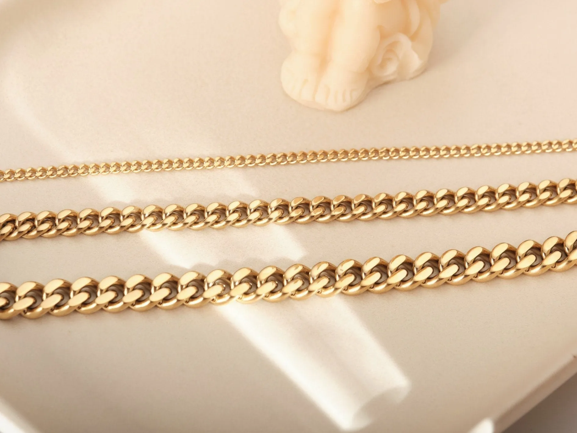 Cuban Chain Anklet, Curb Chain Anklet, Gold Chain Anklet, Thick Chain Anklet, Chunky Chain Anklet, Statement Anklet, Trendy, 3mm 6mm 8mm
