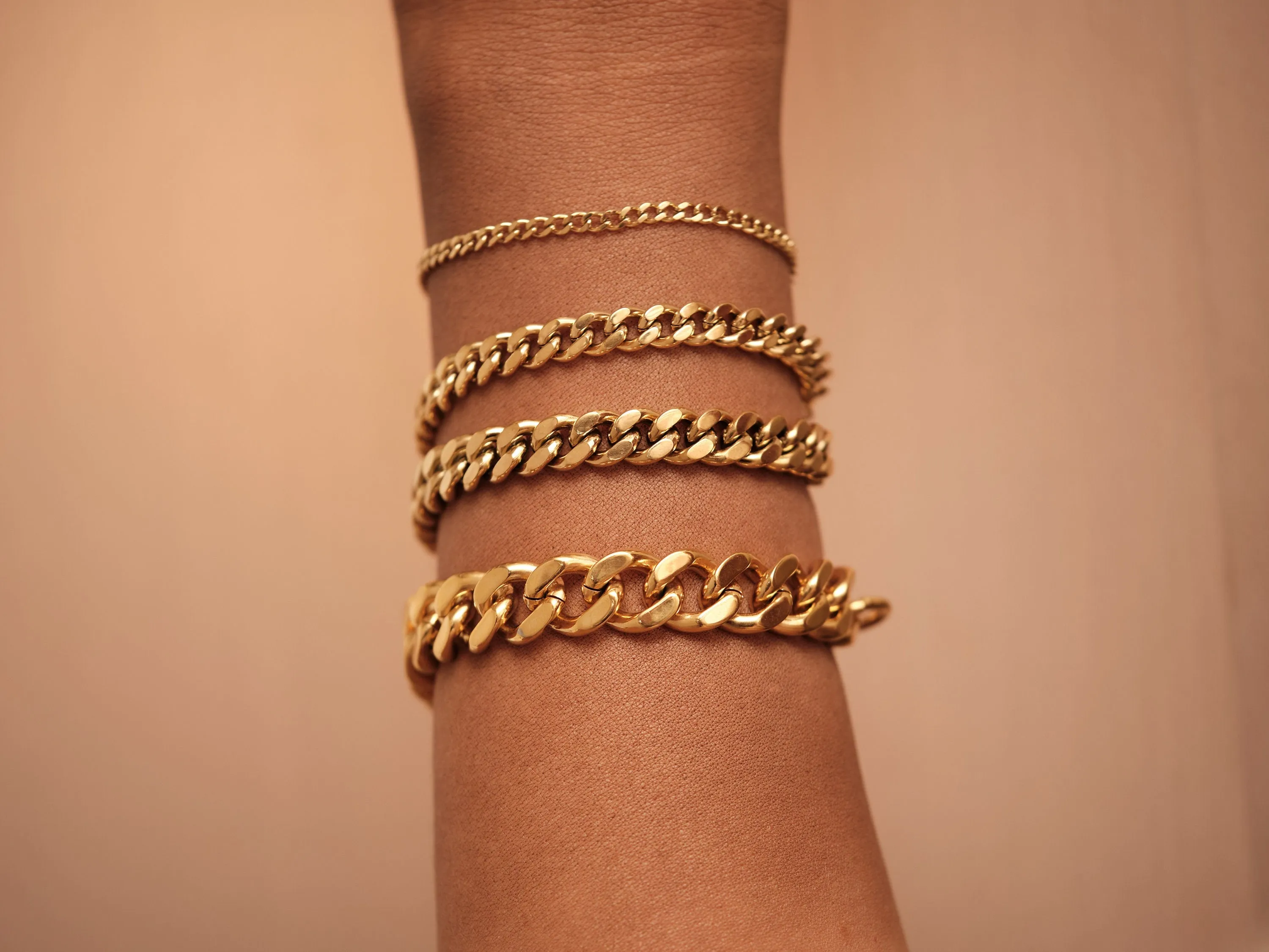 Cuban Chain Anklet, Curb Chain Anklet, Gold Chain Anklet, Thick Chain Anklet, Chunky Chain Anklet, Statement Anklet, Trendy, 3mm 6mm 8mm