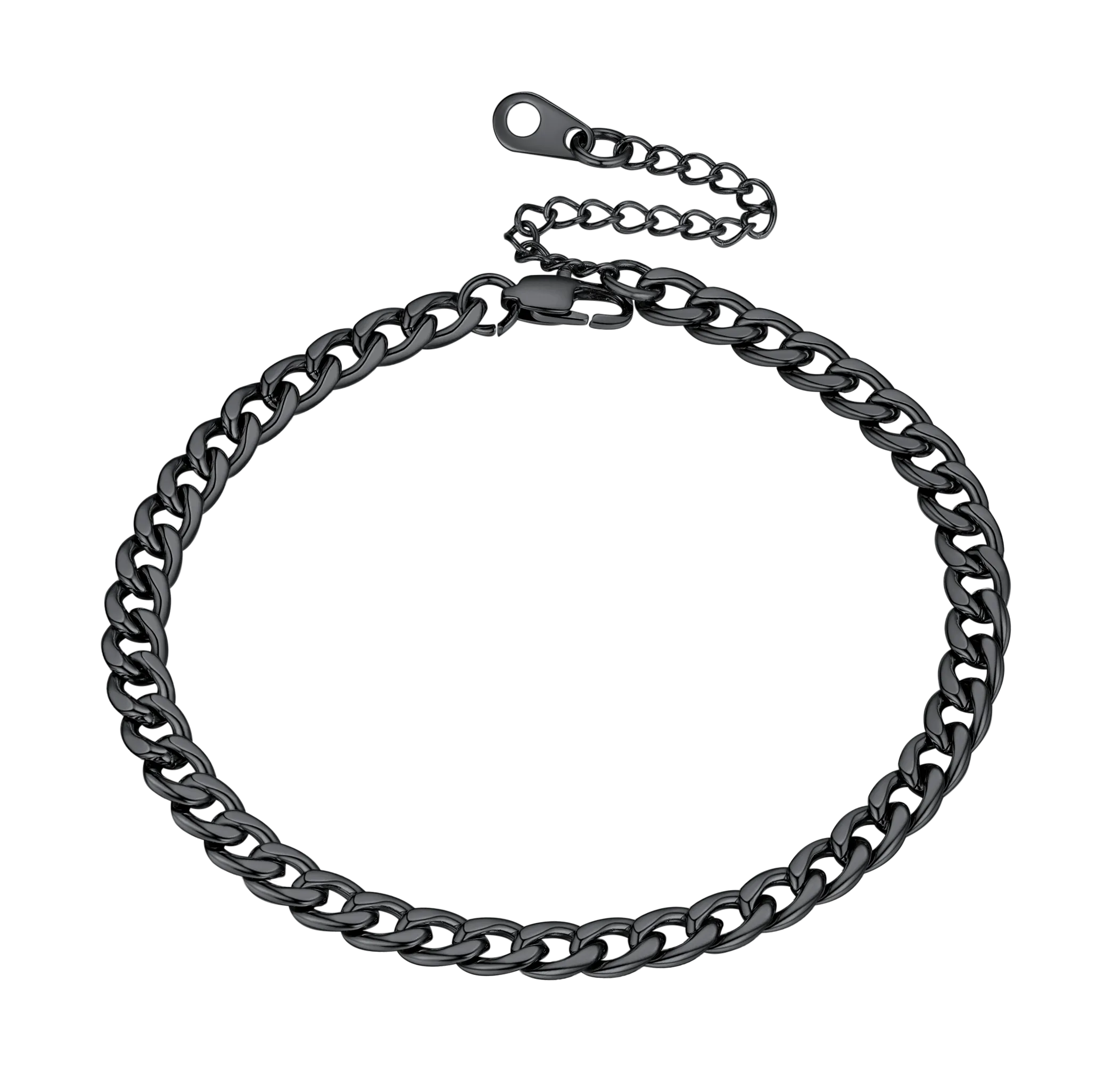Cuban Chain Anklet for Women or Girls Beach Foot Jewelry