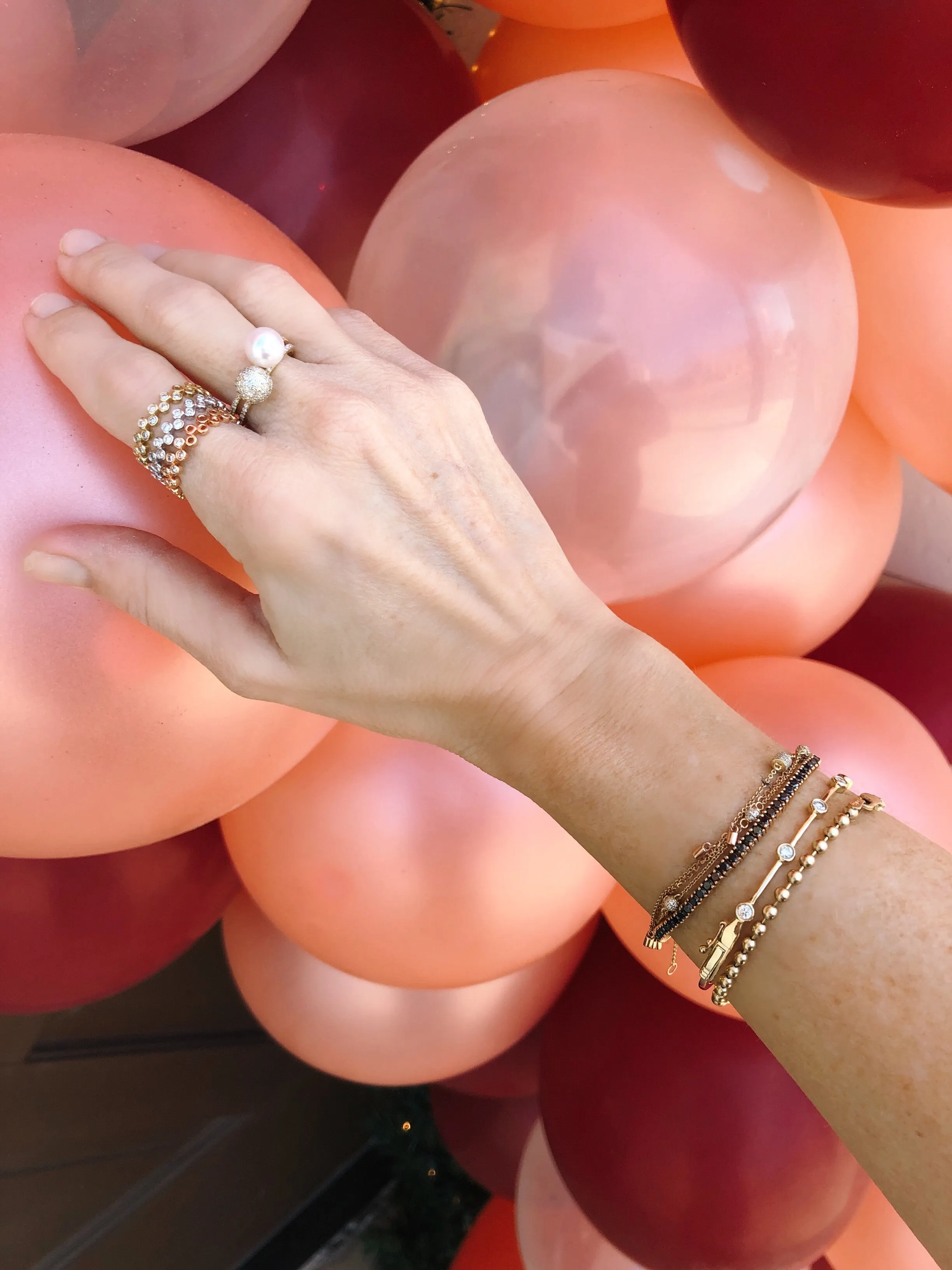 Diamond BonBon Ring