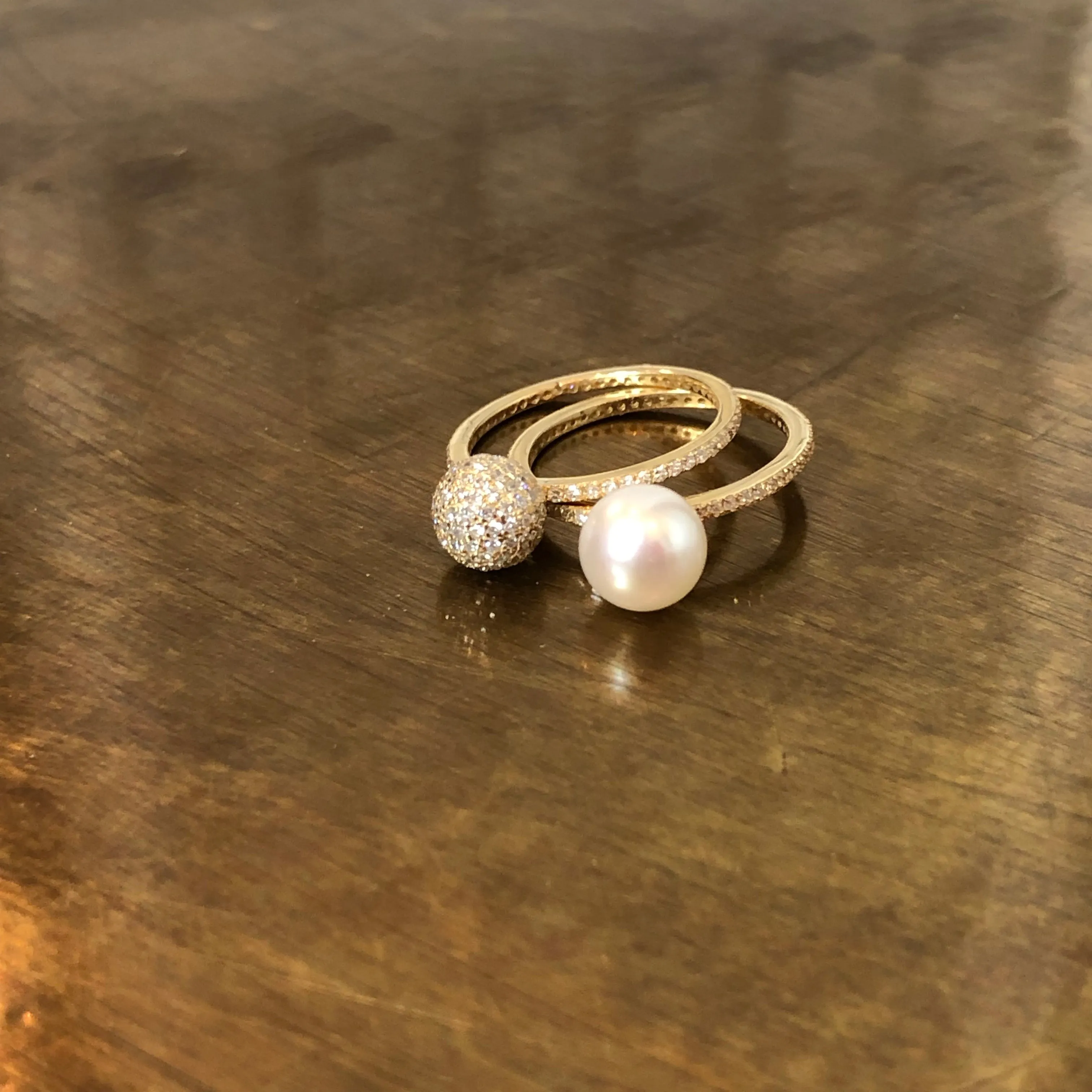 Diamond BonBon Ring
