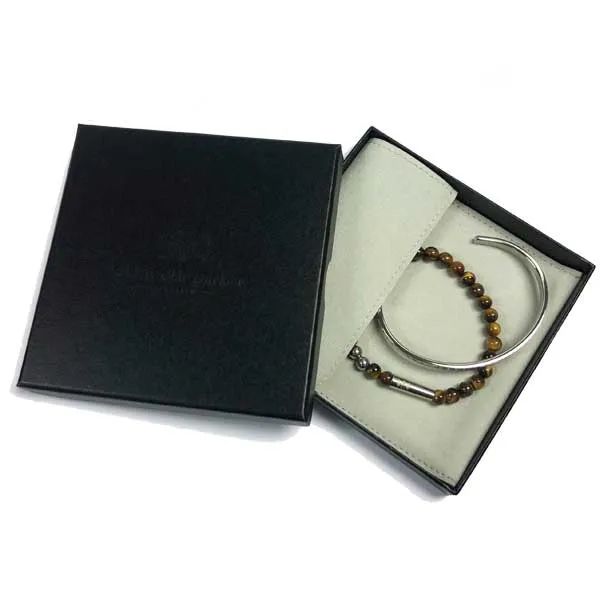 Double Wrap Criss Cross Brown Leather Bracelet
