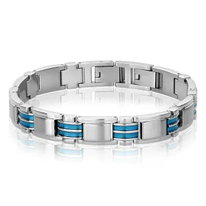 Dual Stripe Link Bracelet 13mm