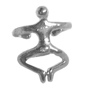 Ear Cuff Climbing Man - Silver