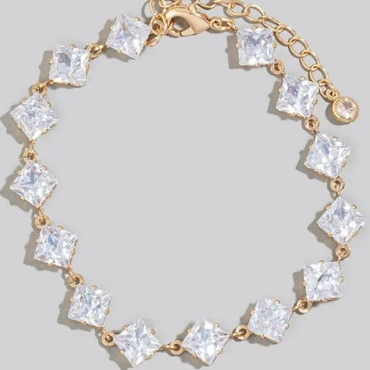 EMBER GOLD RHINESTONE BRACELET