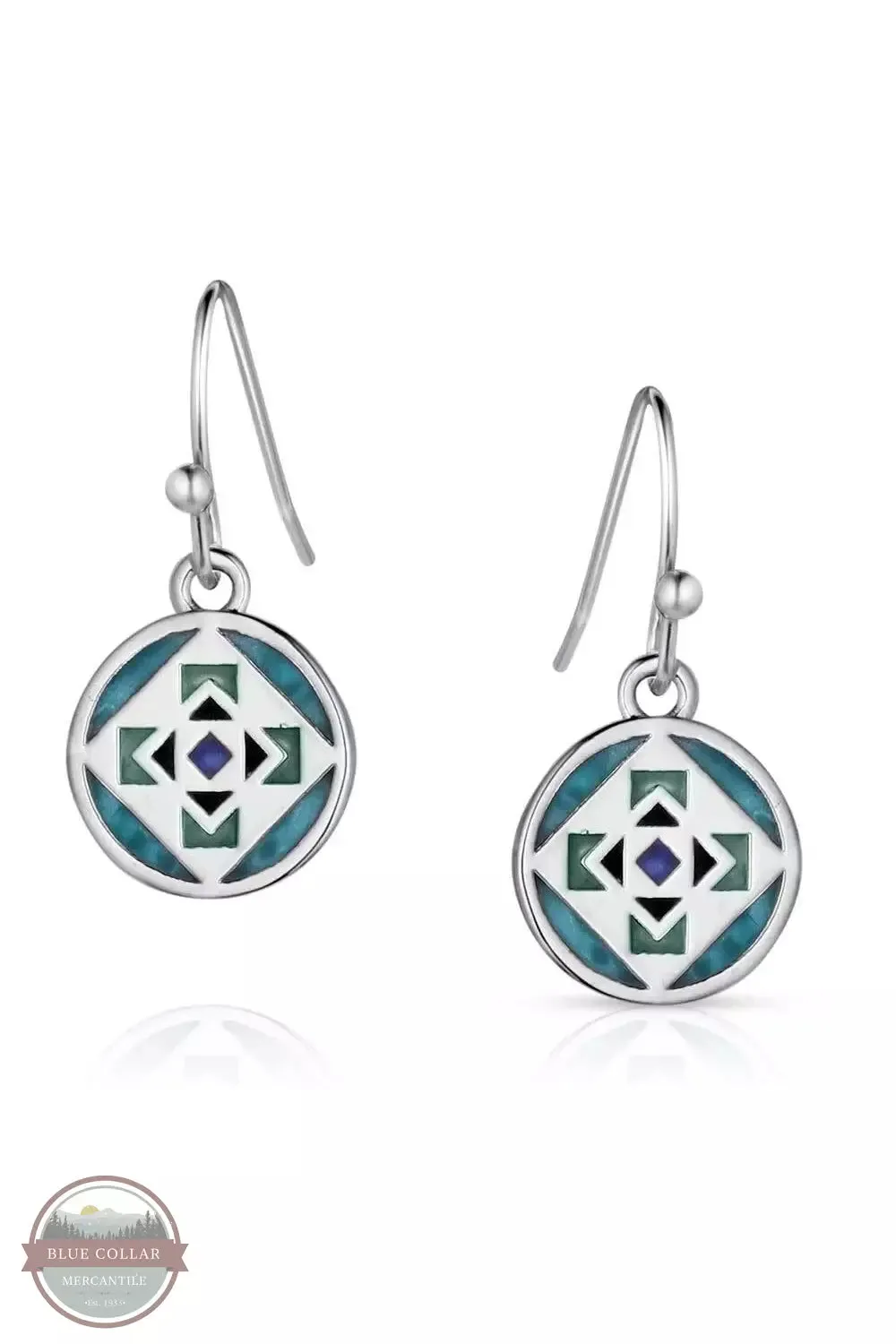 ER5775 Subtle Charm Turquoise Earrings