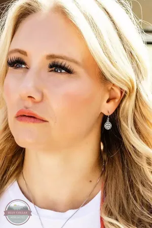 ER5775 Subtle Charm Turquoise Earrings