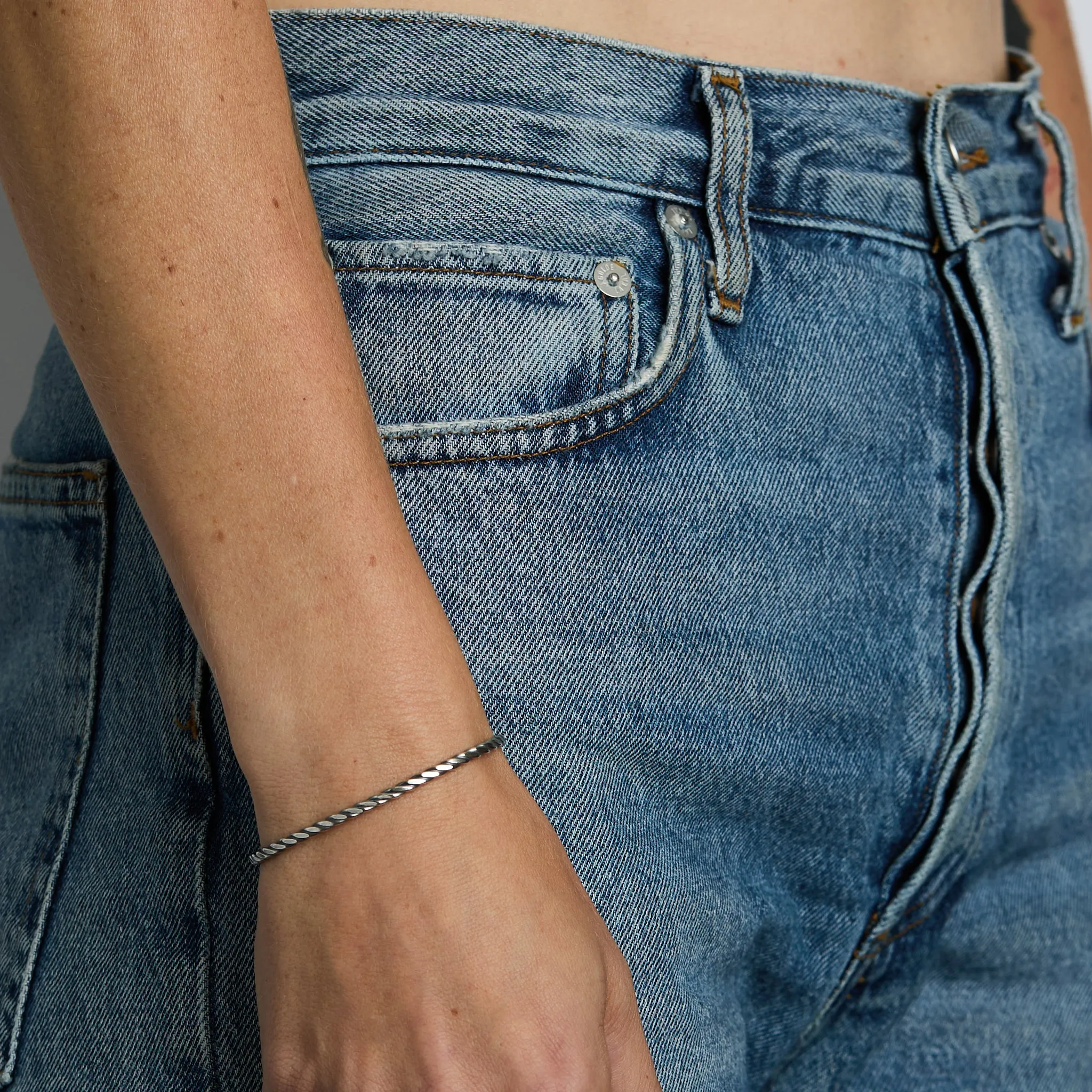 Fineline Plait Cuff