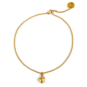 Fortune Cookie Bracelet in Gold