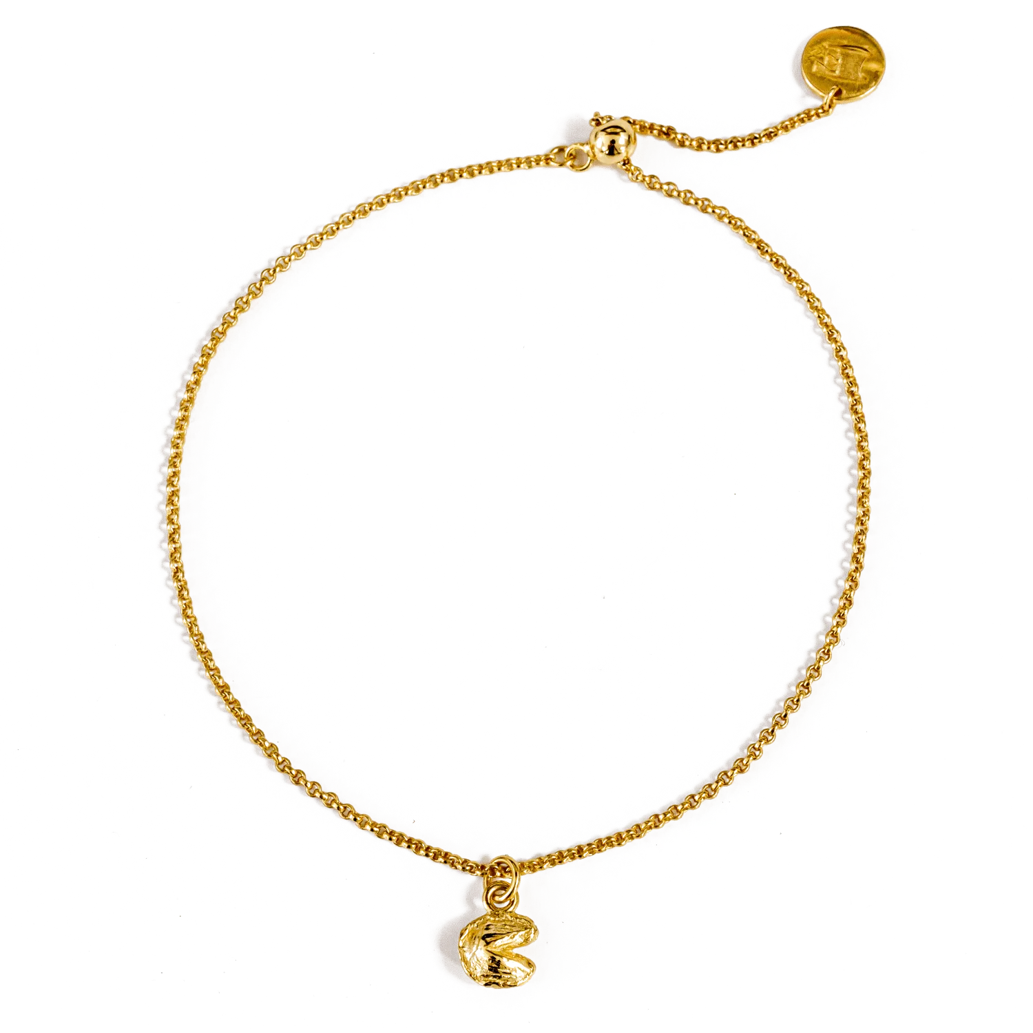 Fortune Cookie Bracelet in Gold