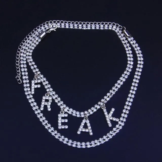FREAK NASTY ! - Anklet - BOHO Beach Wear - Bling SILVER/GOLD Jewelry