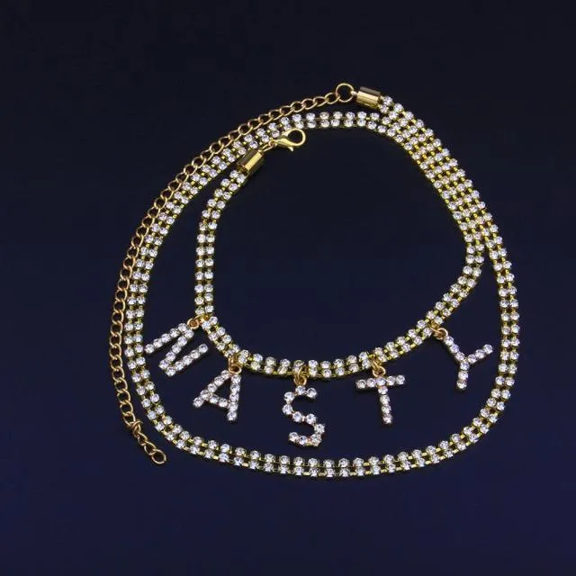 FREAK NASTY ! - Anklet - BOHO Beach Wear - Bling SILVER/GOLD Jewelry