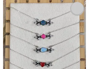 Frozen In Time Stone Necklaces