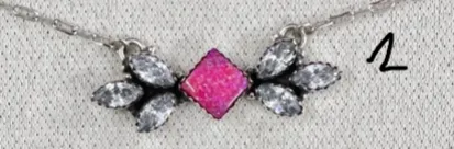 Frozen In Time Stone Necklaces
