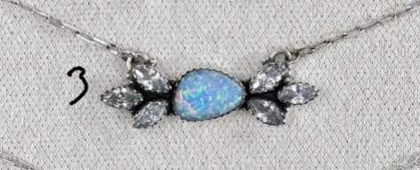 Frozen In Time Stone Necklaces
