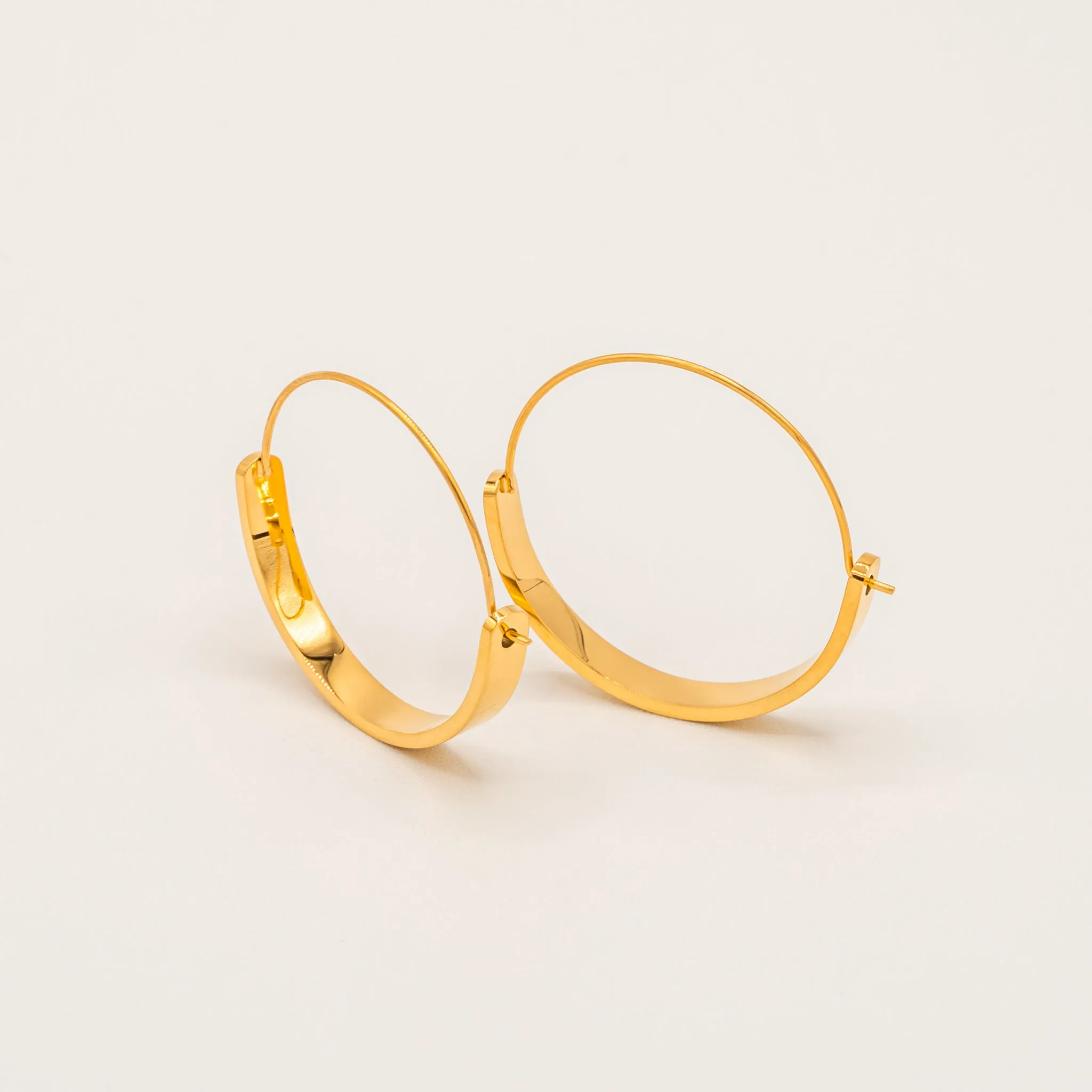 Gaia Hoop Earrings