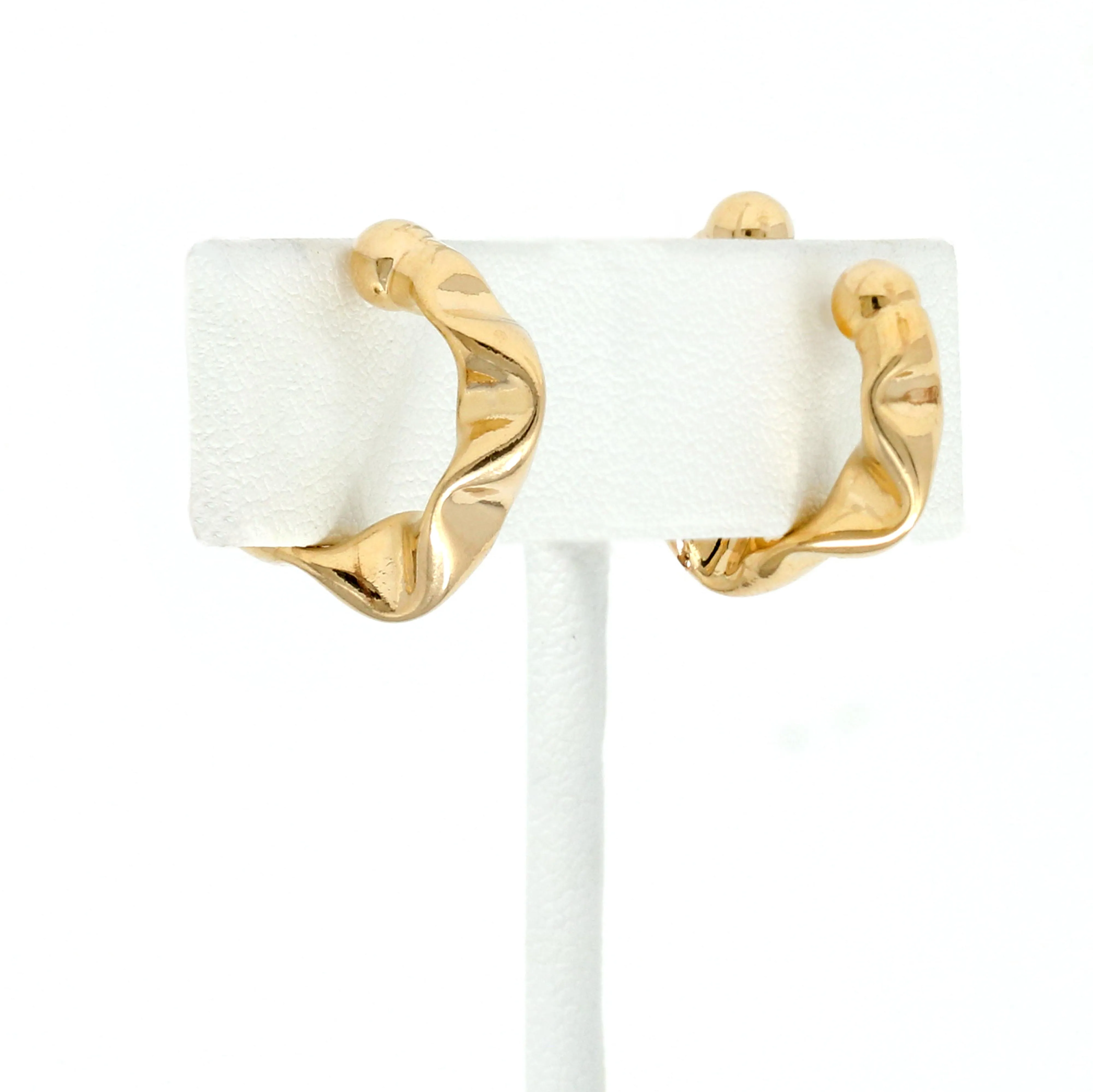 Gold Filled Hollow Ear Cuffs