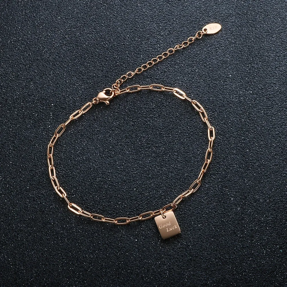 Good Luck Pendant Anklets Foot Chain