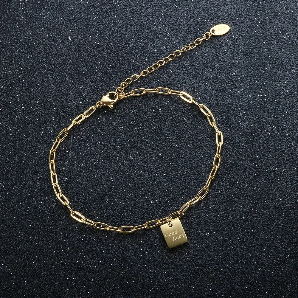 Good Luck Pendant Anklets Foot Chain
