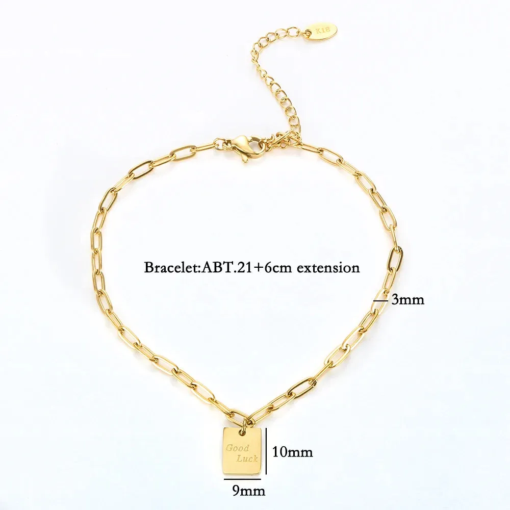 Good Luck Pendant Anklets Foot Chain