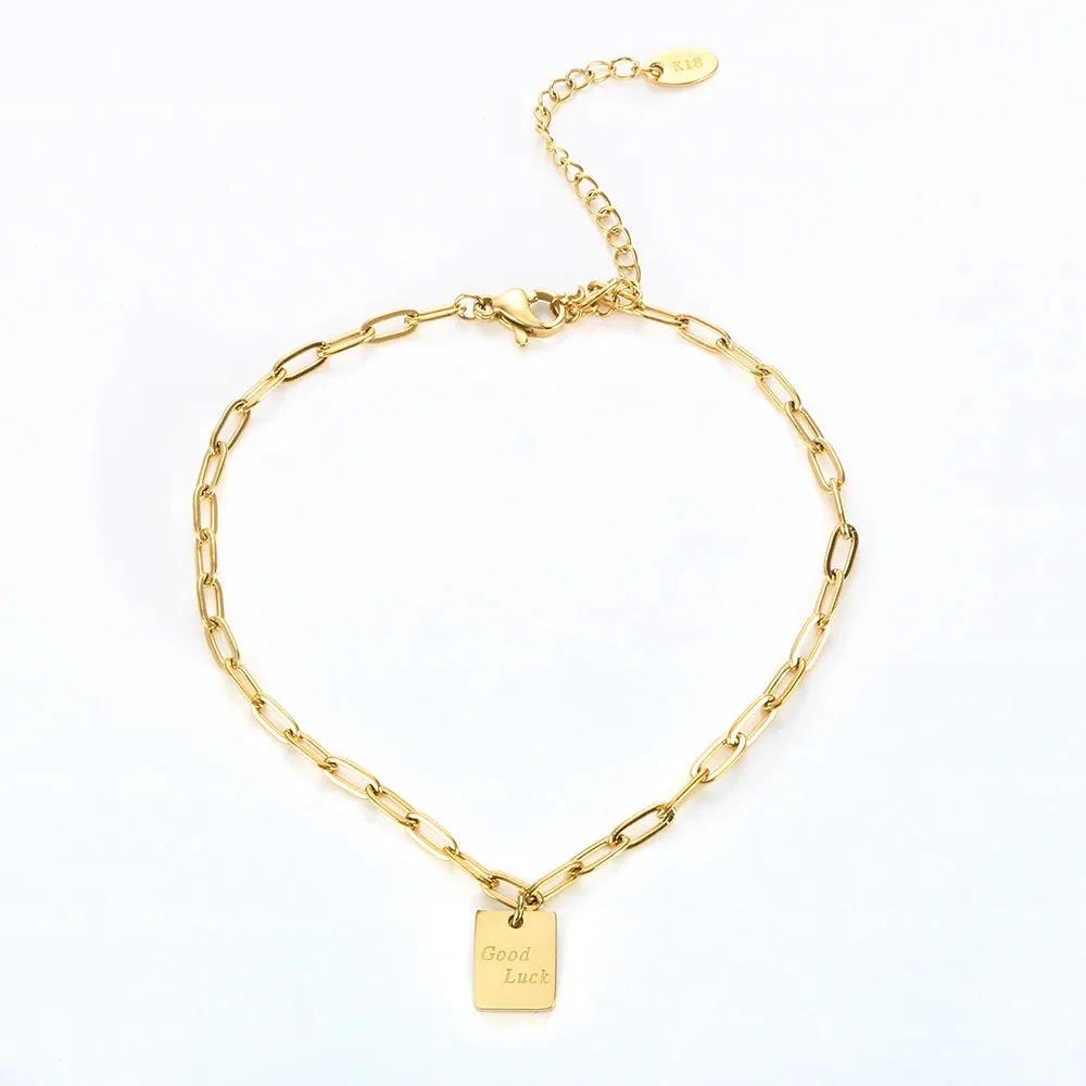 Good Luck Pendant Anklets Foot Chain
