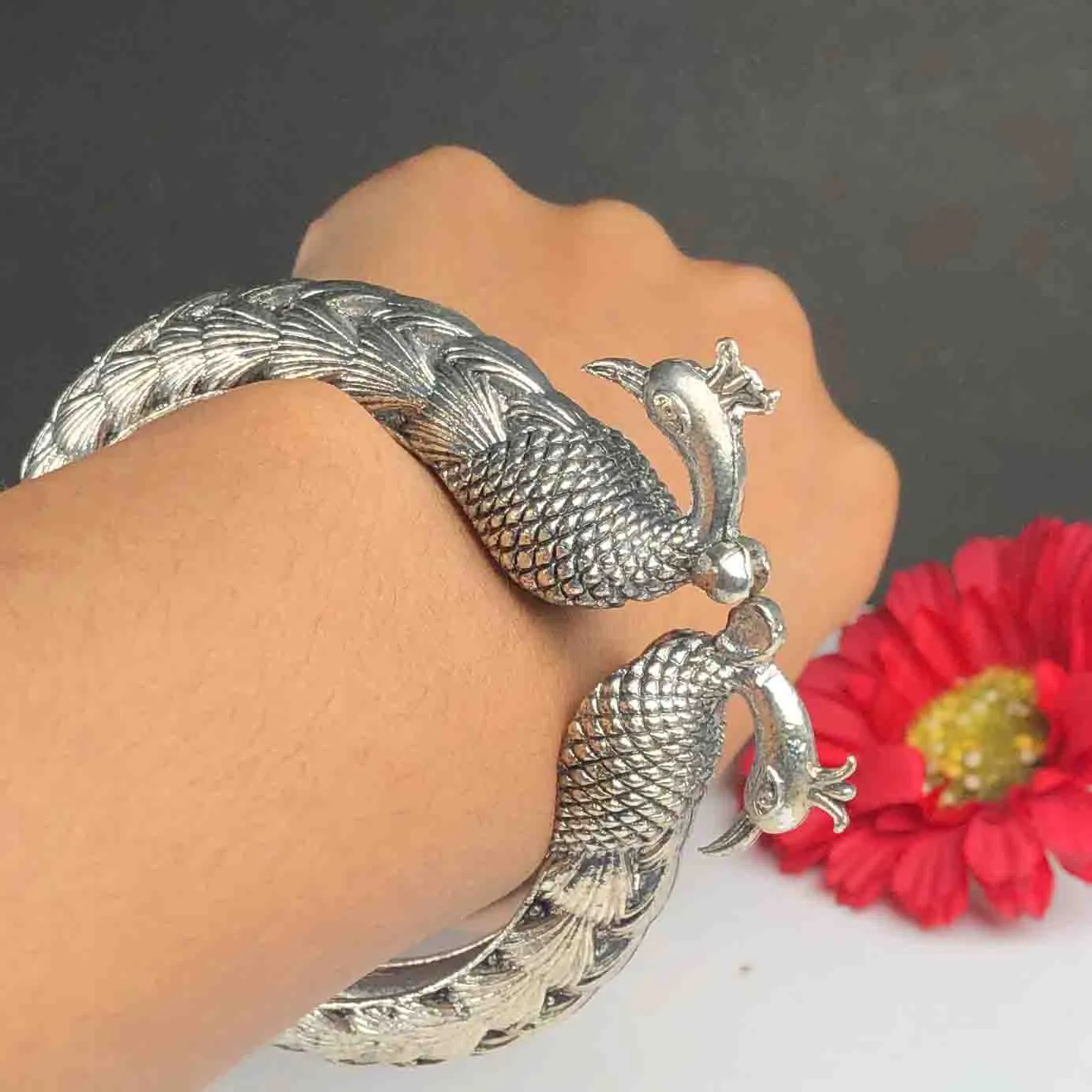 Gorgeous Tibet Silver Bracelet  Adjustable  Bracelet