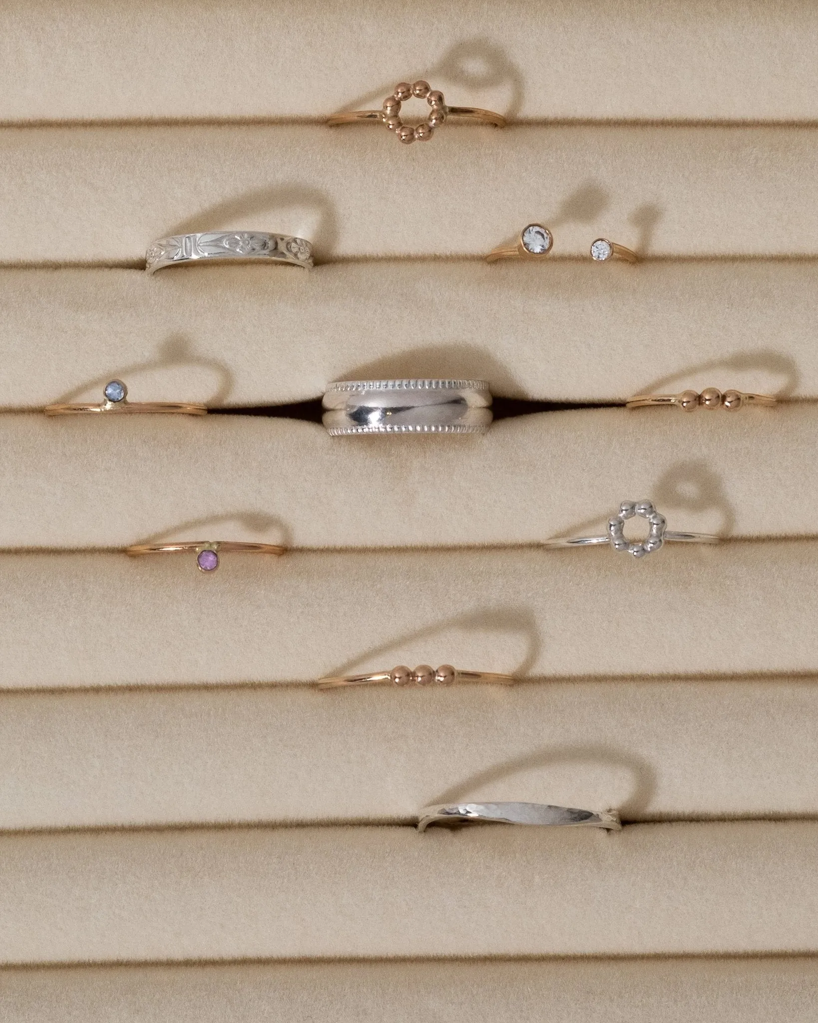 Infinite Dotted Ring