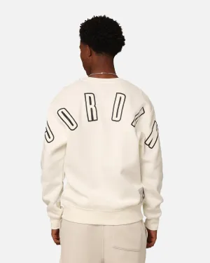 Jordan Flight MVP Graphic Fleece Crewneck Sail/Black