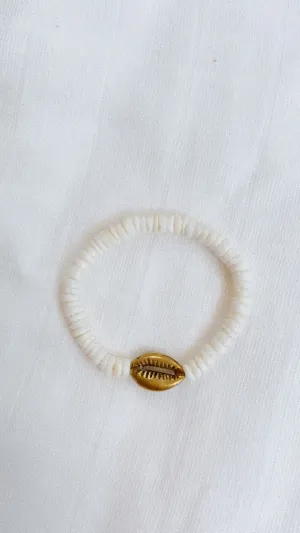Logan Tay Bracelet - Rustic White