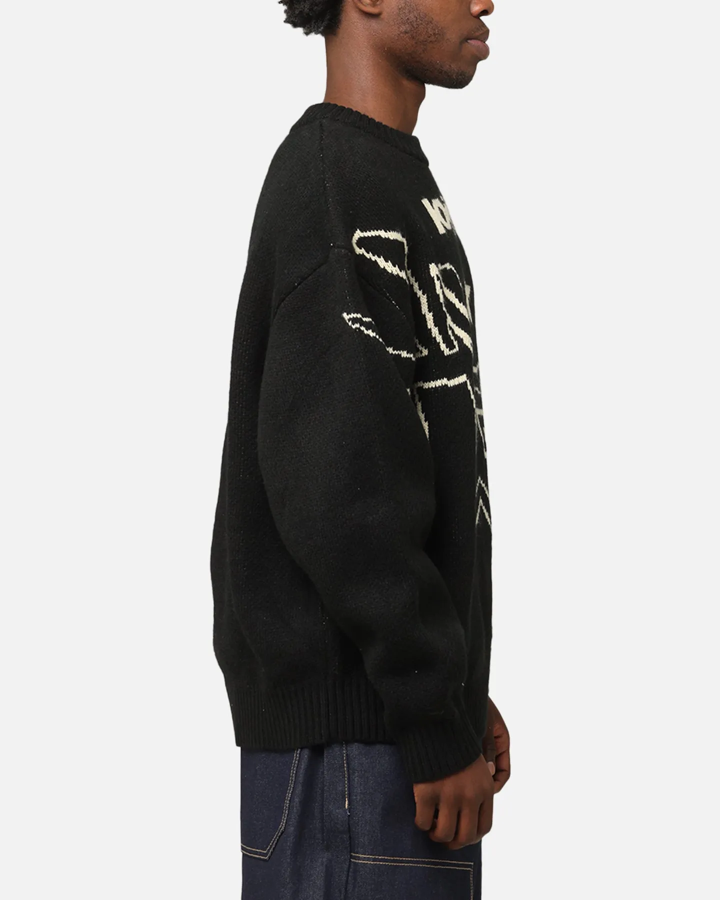 Loiter Substance Knit Sweater Black