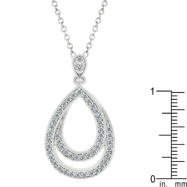 LOVCIA Jewelry Twilight Teardrop Necklace